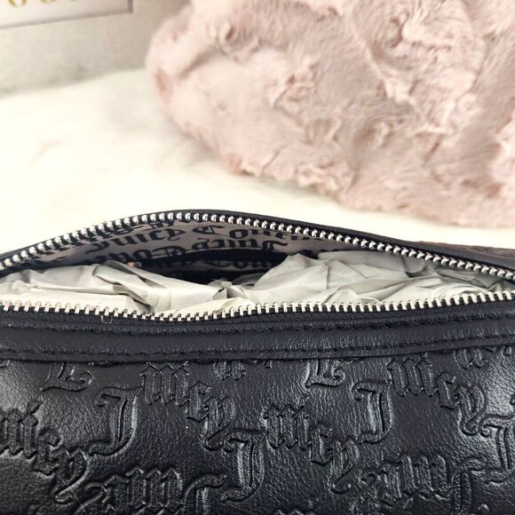 {Juicy Couture} Black {Pearls} Bag Purse - Picture 5 of 6
